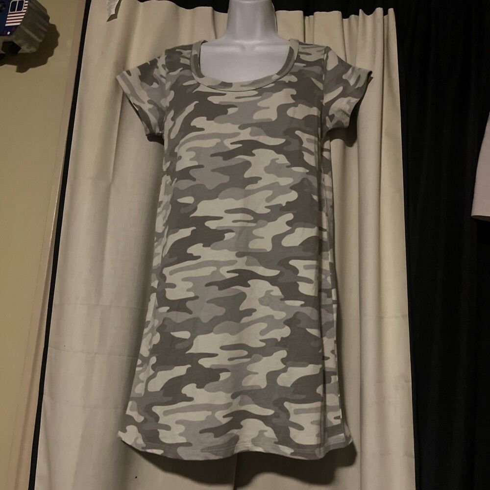 NWT Z Supply Camo Tshirt Dress Size Small Women's
